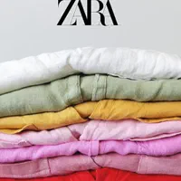 شومیز پیراهنی zara استوک ترک تاناکورا عمده لباس