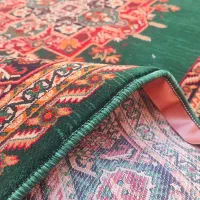 فرش ماشینی کاشان طرح اصیل سبز ۱/۵و۴و۶و۹ متری|فرش|تهران, بازار|دیوار