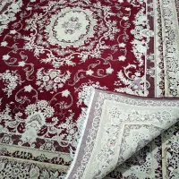 فرش ۱۲ متری جفت تمام  نخی درحد