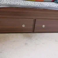 تخت خواب چوبی تک نفره همراه خوشخواب با تخفیف