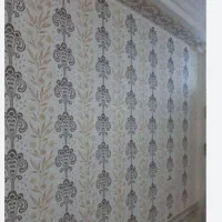 طرح های کاغذ دیوار و رنگ های سفید وغیره|خدمات پیشه و مهارت|ینقاق, |دیوار