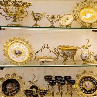 ظروف پذیرایی برنجی و برنزی و آلیاژ