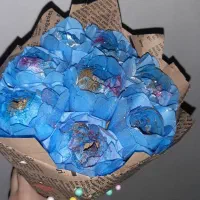 دسته گل ربانی|گل مصنوعی|پیشوا, |دیوار