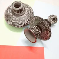 قلیان سنگی دست ساز عتیقه قلیون حکاکی صنایع دستی|کلکسیون اشیاء عتیقه|تهران, شیخ هادی|دیوار