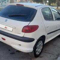 ۲۰۶ مدل ۸۸ به رنگ سفید تیپ ۳|خودرو سواری و وانت|دورود, |دیوار