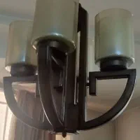 لوستر چوبی