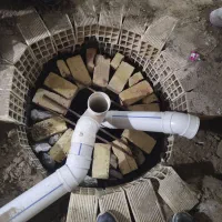 مقنی چاکن مقنی چای آب با فاضلاب
