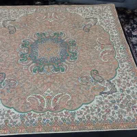 دو عدد رومیزی جنس ترمه سایز۱×۱