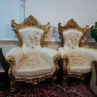 یک دست ۹ نفره مبل سلطنتی تمیز تبریز