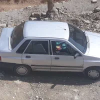 پراید نقره ای مدل ۸۵ کم کارکردکولر روشن