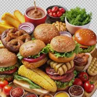 یک آقا  نیرو برا فست فود