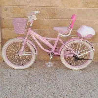 دوچرخه ۲۰ دخترانه صورتی در حد نو|دوچرخه، اسکیت، اسکوتر|قم, نیروگاه|دیوار