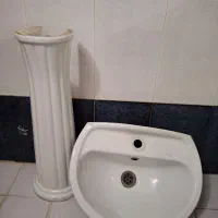 روشویی به همراه آینه