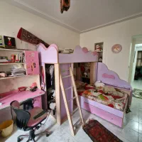 تخت دوطبقه نوجوان تمام ام دی اف شرکتی باتحریر