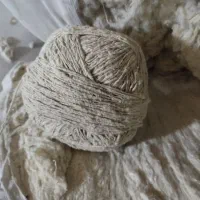 پنبه کرم رنگ