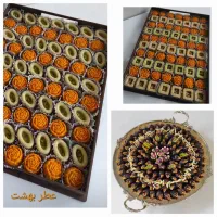 عطر بهشت ارائه انواع حلوا و خرما مجلسی و مدرن