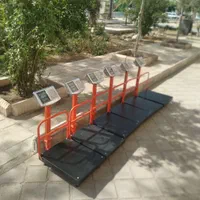 باسکول ۳۰۰کیلویی نمایشگر استیل و گاردار