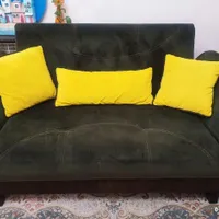 مبل راحتی نیم ست چهارنفره مخمل|مبلمان خانگی و میز عسلی|تهران, باغ فیض|دیوار