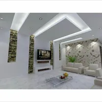 گچ کاری و گچ بری لکه گیری نور پردازی گچ وسیمان|خدمات پیشه و مهارت|بافق, |دیوار