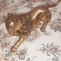 مجسمه شیر برنجی برنز