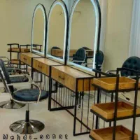 میز ناخن دکور ناخن صندلی استاد کار آینه کنسول