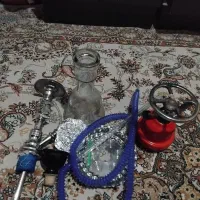 قلیون تنه برنجی و پیک‌نیک مخصوص ذغال