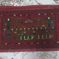 تابلو فرش دست بافت قدیمی