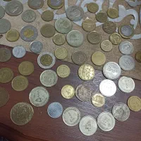 پول قدیمی سکه خارجی ایرانی اسکناس تعدادی انگشتر