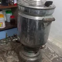 سماور گازی ۱۰ کیلویی برنجی