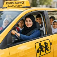 سرویس از صدف به پایگاه هوایی