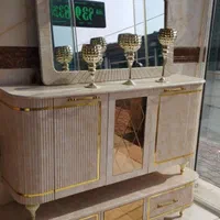 اینه کنسول+میزتلویزیون اونتوس|بوفه، ویترین، کنسول|مشکین‌دشت, |دیوار