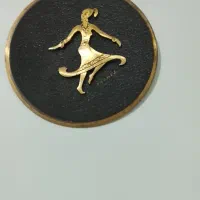 تابلو قدیمی جنس مس و برنج