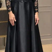 پیراهن مجلسی زنانه مشکی