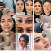 میکرو فیبروز شیدینگلب خط چشم بن مژه مکاپ شنیون