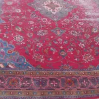 فرش طبیعی شش متری کارکرده|فرش|میانه, |دیوار