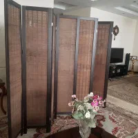 پاراوان پارتیش حصیری بامبو ۴ لنگه