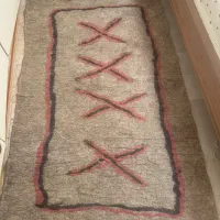 فرش نمدی اصل گنبدکاووس برای درمان طبی