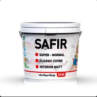 رنگ نیم پلاستیک سفیر دبه 12کیلو (قیمت کارخانه)