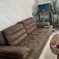 کاناپه تخت شو سه نفره|مبلمان خانگی و میز عسلی|رشت, گلسار|دیوار