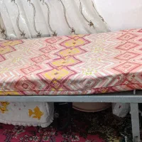 تخت بیمار یک شکن همراه باتشک