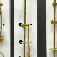 دوش حمام طلایی