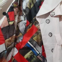 بارانی صورتی کمرنگ|لباس|رشت, حمیدیان|دیوار