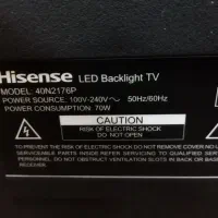 تلویزیون ۴۰ اینچ هایسنس|تلویزیون و پروژکتور|پاکدشت, شهرک انقلاب|دیوار