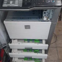 پرینتر رنگی و سیاه سفید شارپ mx1400|پرینتر، اسکنر، کپی، فکس|قم, نخودی|دیوار
