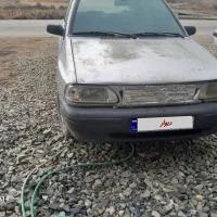 پراید ۸۶ دوگانه کارخانه دورنگ ارطرف عقب ضربه جوزی