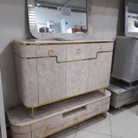 ست۲ تکه آینه کنسول و میز تی وی کد ۲۰۳* اثاث مارکت|بوفه، ویترین، کنسول|سیرجان, |دیوار