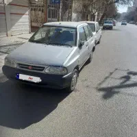 پراید مدل ۸۹ نقره ای دوگانه کارخانه منبع بزرگ