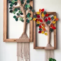 قاب مکرومه|تابلو، نقاشی، عکس|شیراز, باغ تخت|دیوار