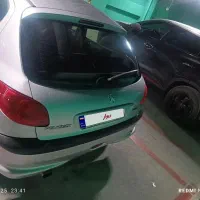 پژو 206 تیپ 6 اتومات نقره‌ای 84|خودرو سواری و وانت|تهران, شهرک چیتگر|دیوار