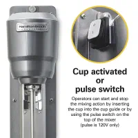 شیکر تک لیوان دیواری Hamilton Beach مدل HMD300|کافی‌شاپ و رستوران|اصفهان, باغ دریاچه|دیوار